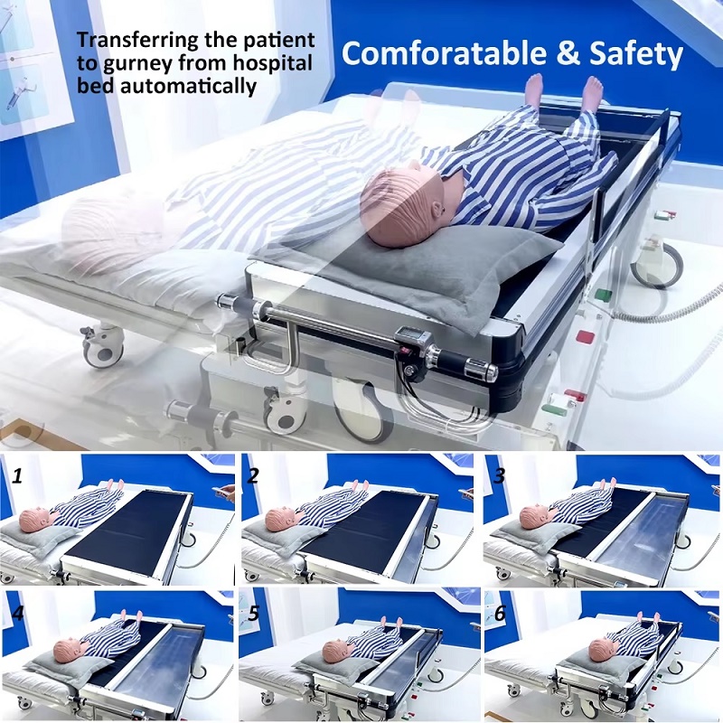 automated patient transfer bed