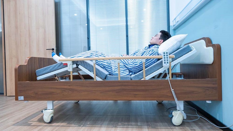 elderly nursing bed