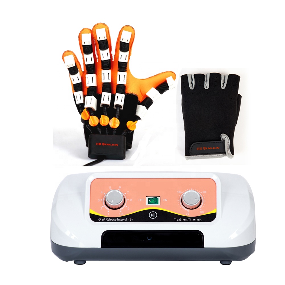 Guanti robotici per la riabilitazione delle mani con terapia dello specchio FR02